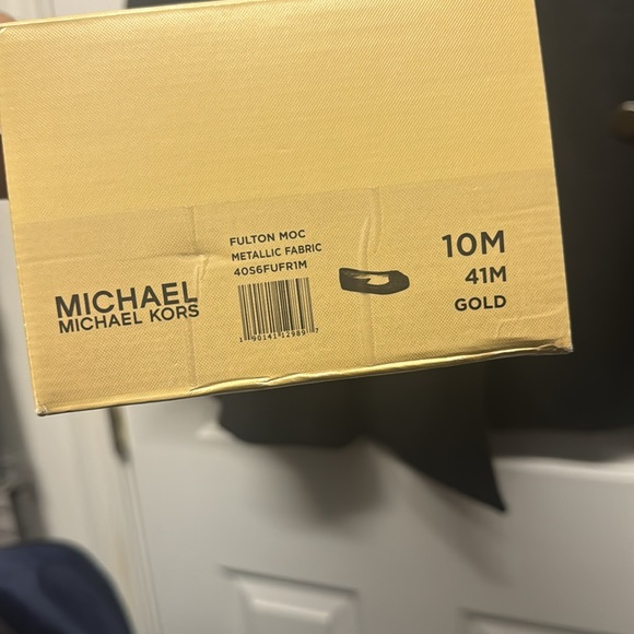 COPY - Gold flats shoes mk brand new size 10 - Picture 4 of 4